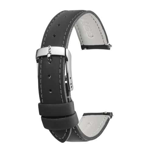 Knot S18-TAG-BK 時計ベルト バンド 防水 オールガードレザー 18mm