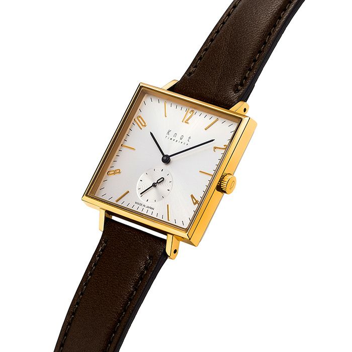 Knot SQ-32YGSV 腕時計 メンズ レディース クォーツ イエローゴールド