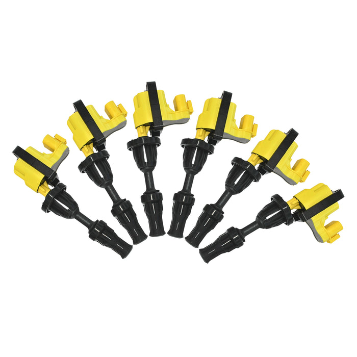 6x Ignition Coil Pack for Nissan 90-96 300ZX Fairlady Z J30 3.0L