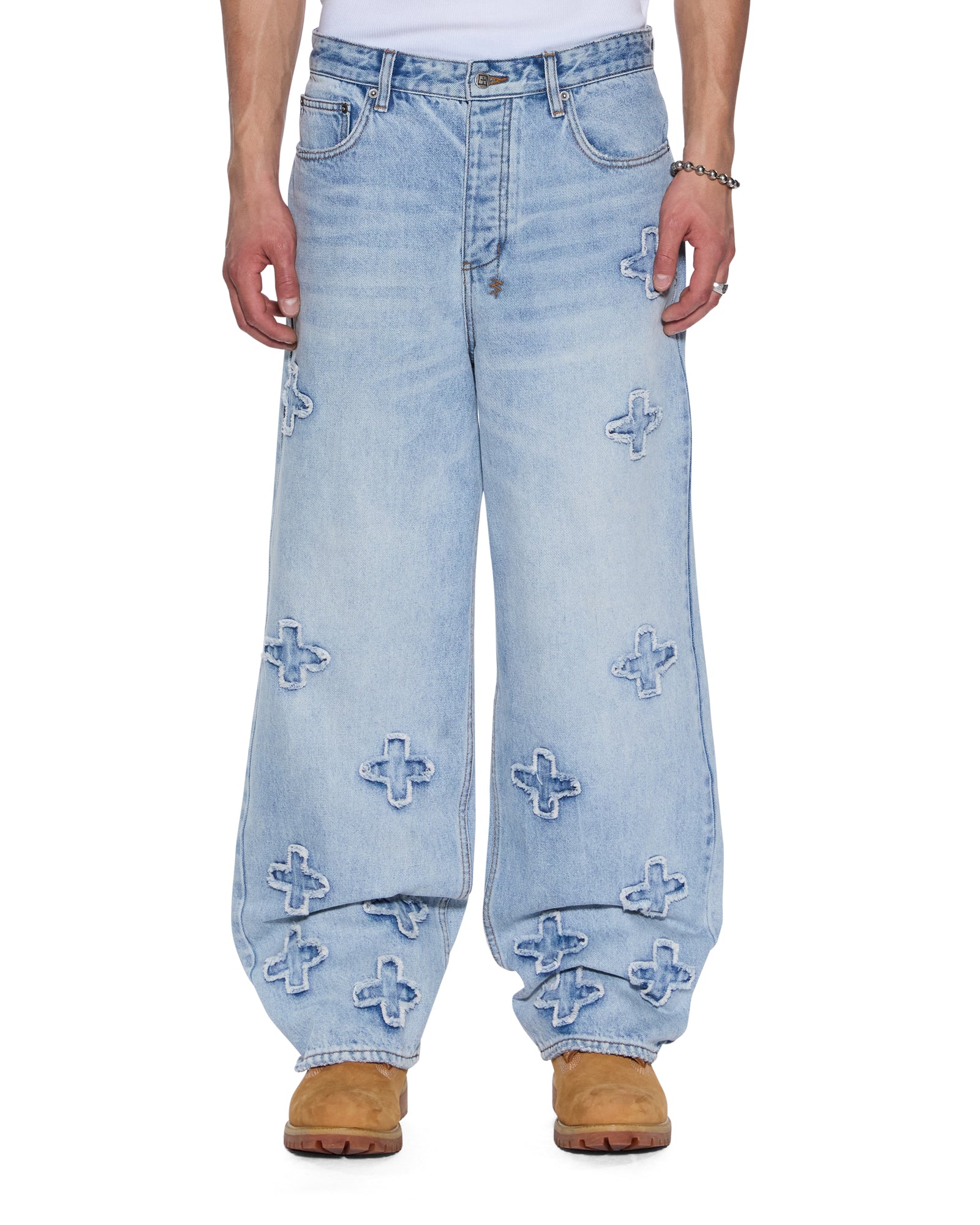 Buy Maxx Kraftwerk | Men's Patched Denim Jean | KSUBI | Ksubi ++