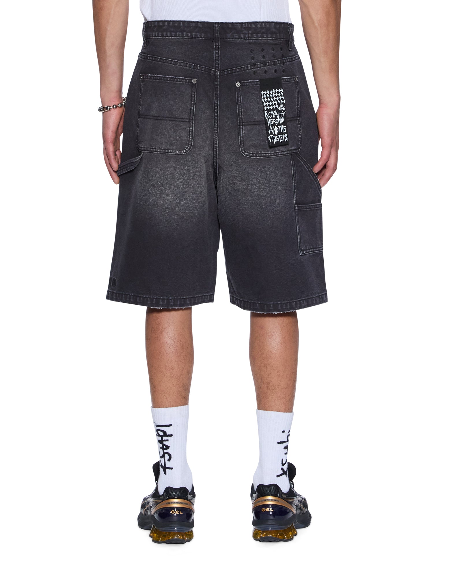 Mens Operator Short Powder Grey Walkshorts | Ksubi ++