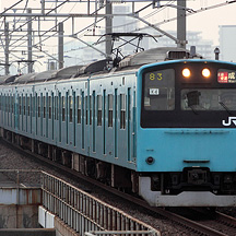 KSWeb - 国鉄型車両を訪ねて 26 - JR東日本201系 通勤快速成東・勝浦行