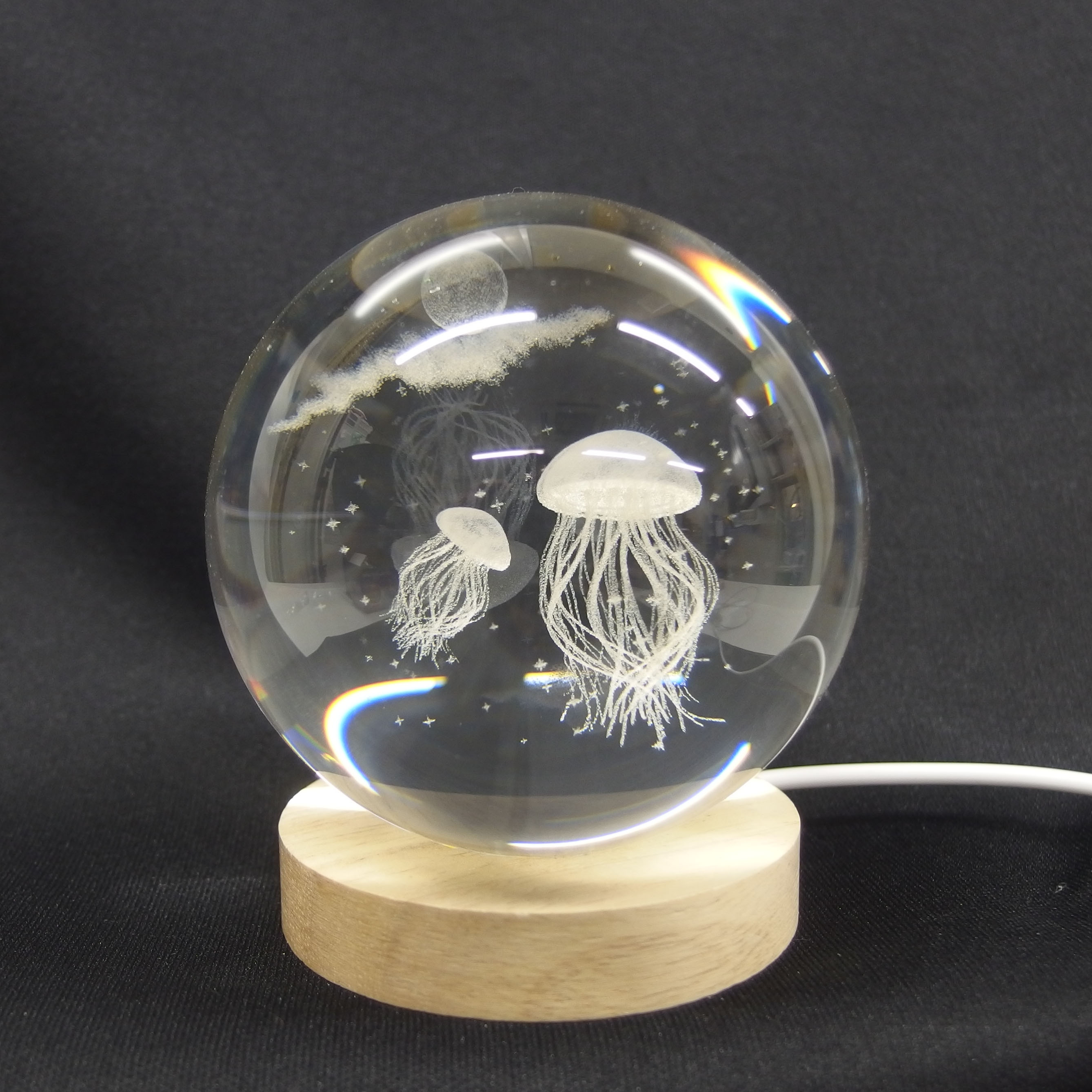 KEY STONE / 3Dクリエイティブグラスボール クラゲ