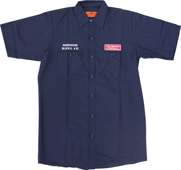 TENDERLOIN 半袖ワークシャツ ネイビー TENDERLOIN - 初期 Mサイズ テンダーロイン ワーク シャツ 逸見着