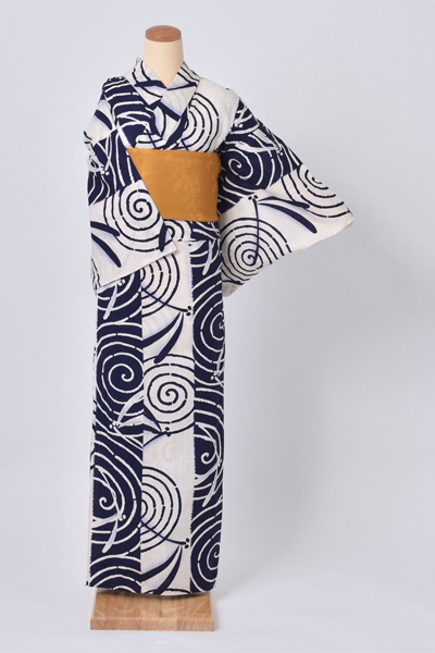 浴衣（トンボ柄）｜着物レンタルあき (来店着付け無料・全国配送無料)