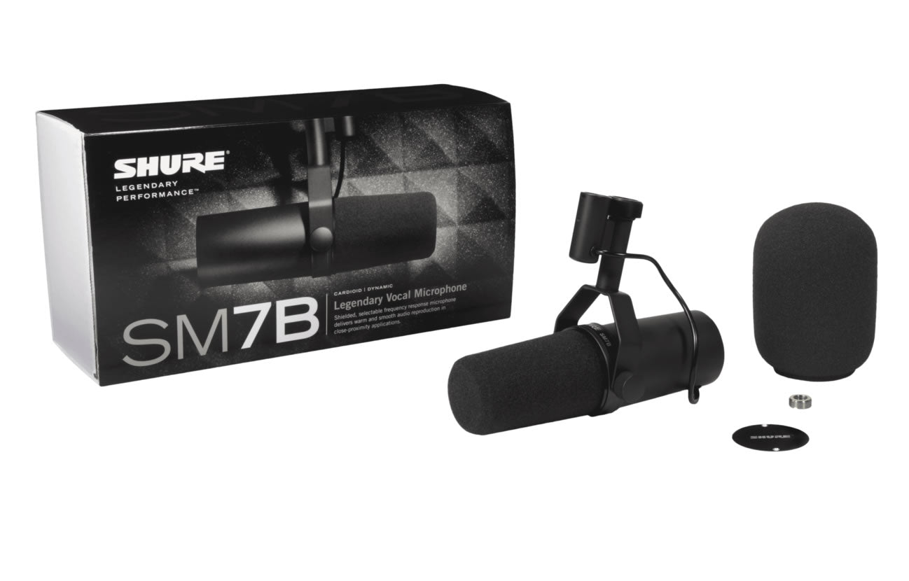 Shure SM7B Dynamic Vocal Microphone – Kraft Music