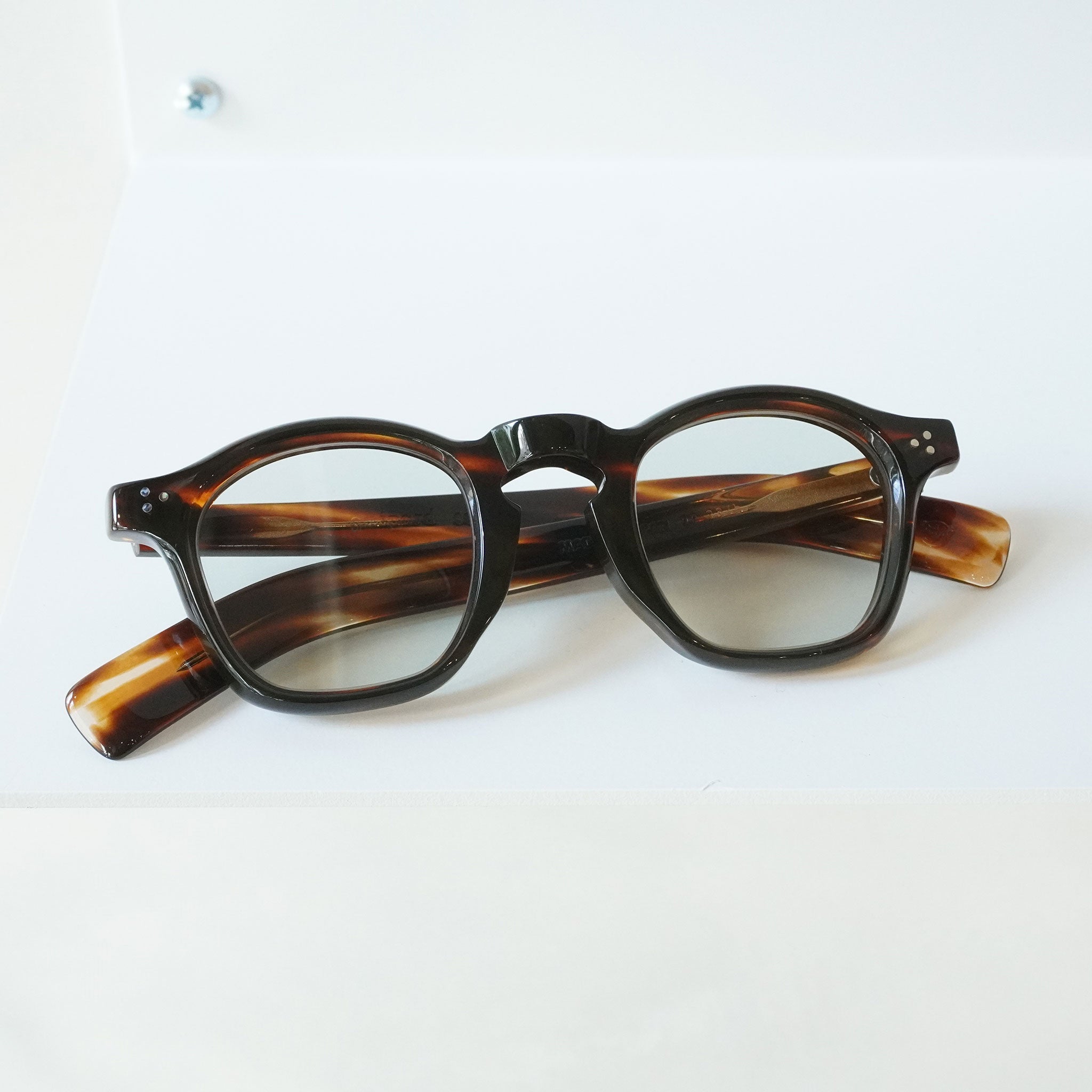 guepard ギュパール / GP-23 / havana - Lens: GREEN / メガネ – KRANC