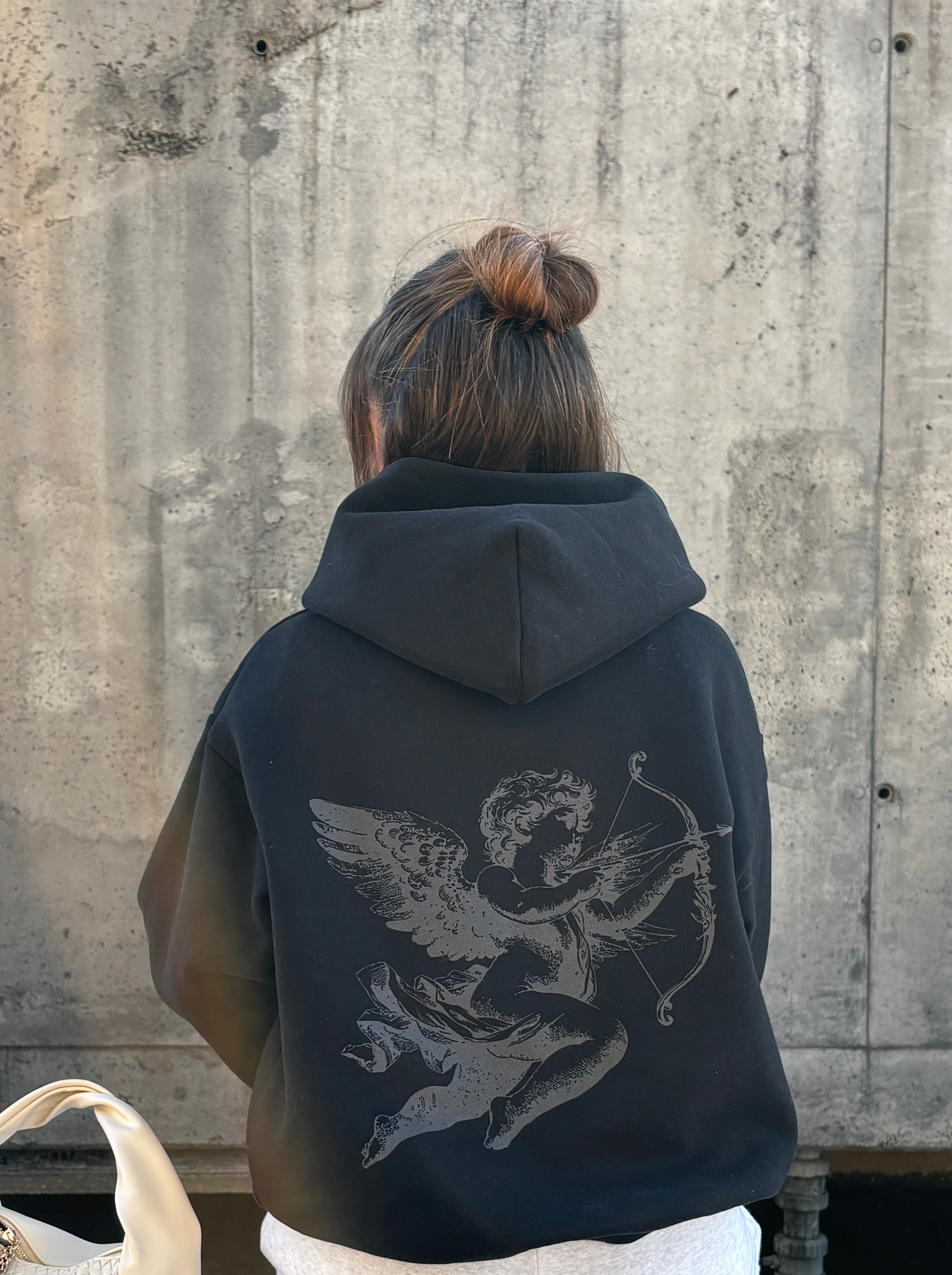 Angel Hoodie - Black – Krehula Atelier