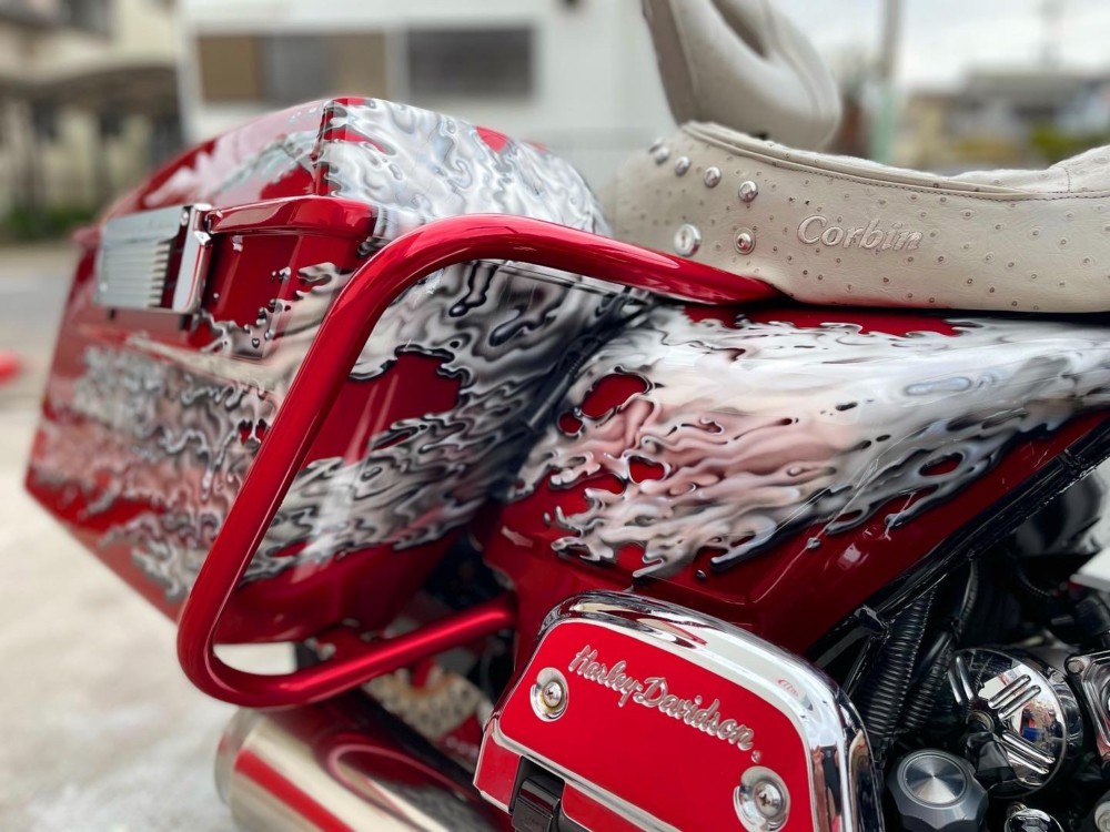 HARLEY-DAVIDSON スポタンカスタムペイントクリスマス値引き HARLEY