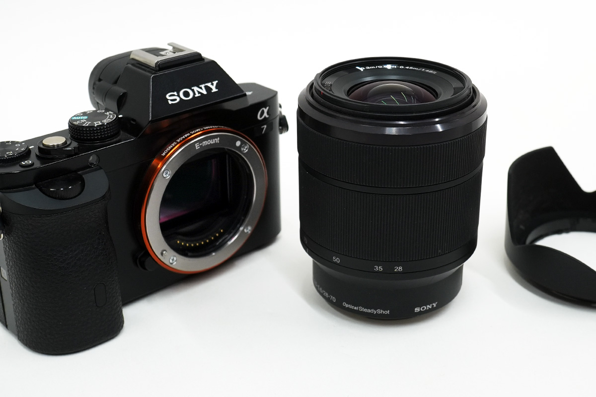 Eマウントフルサイズカメラ α7からα7IVの4世代に渡るキットレンズFE 28