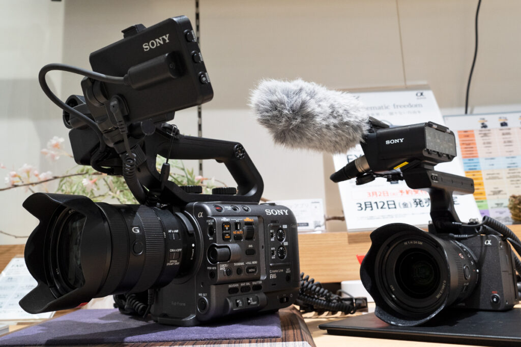 ソニーストアでシネマカメラ「FX3」を触ってきたレビュー。動画機