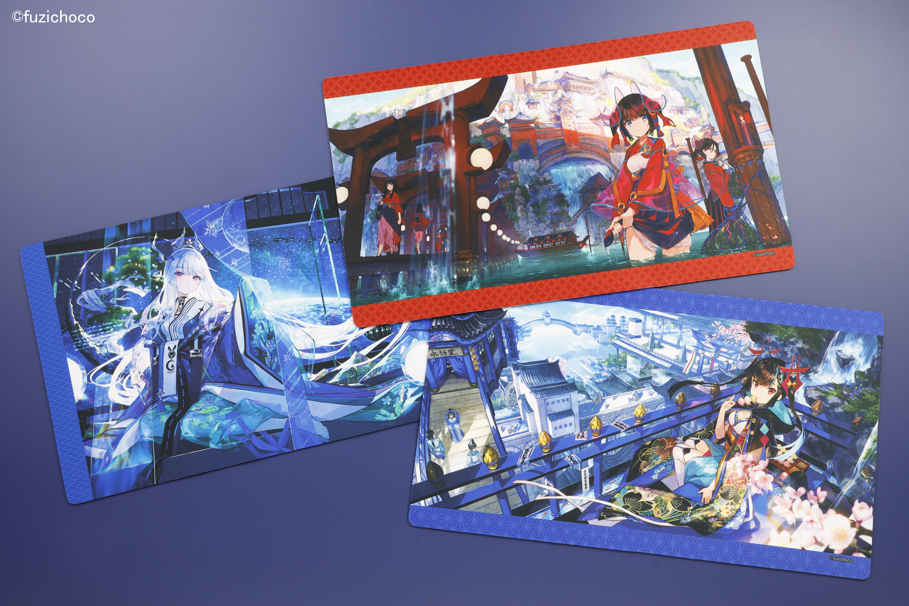 藤ちょこ 大判ラバーマット 「コトブキヤくじ 藤ちょこ」 A賞-3