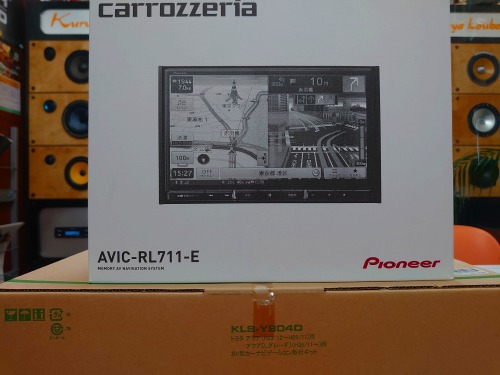 アクア】純正ナビからカロッツェリアAVIC-RL711-Eに付け替え作業