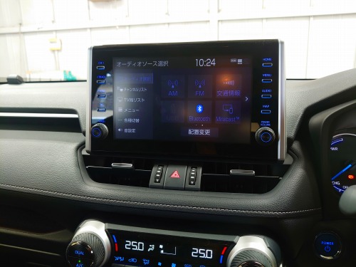 RAV4 50系】純正ディスプレイオーディオにカロッツェリアDVDプレーヤー
