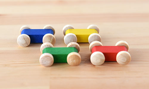 クネクネバーンの車 BECK｜木のおもちゃ KURABOKKO