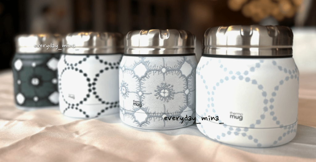 ミナ ペルホネン「tambourine」のミニタンク。冬のランチを温める