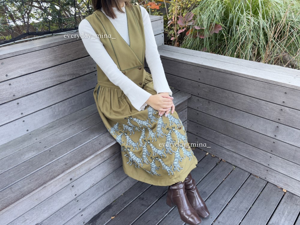 ミナファン歓喜！新たに発売された【wolf&flower】のカシュクール