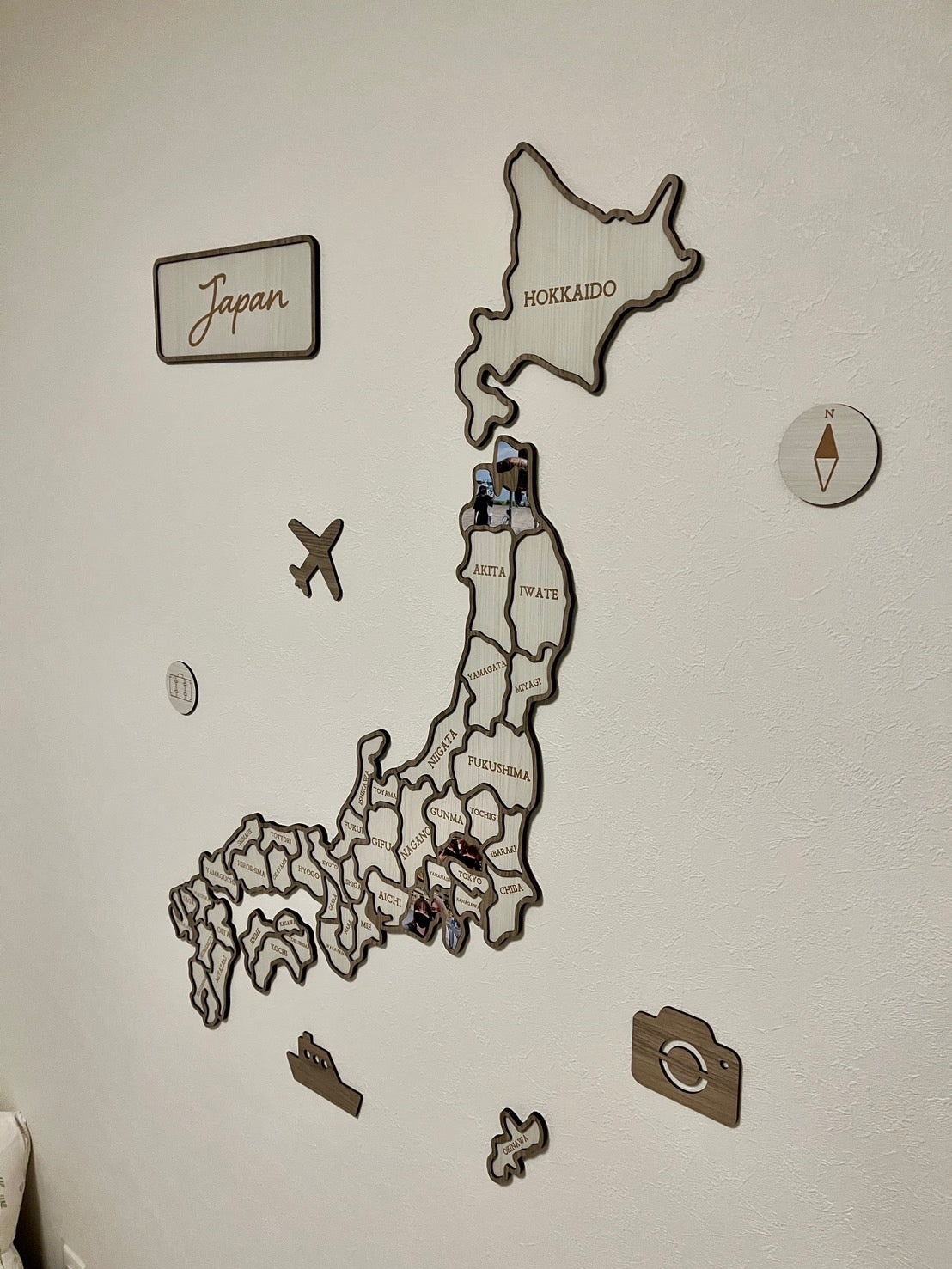 トラベラーマップ パズル【日本地図】（壁に貼るタイプ） – くらしなごやか