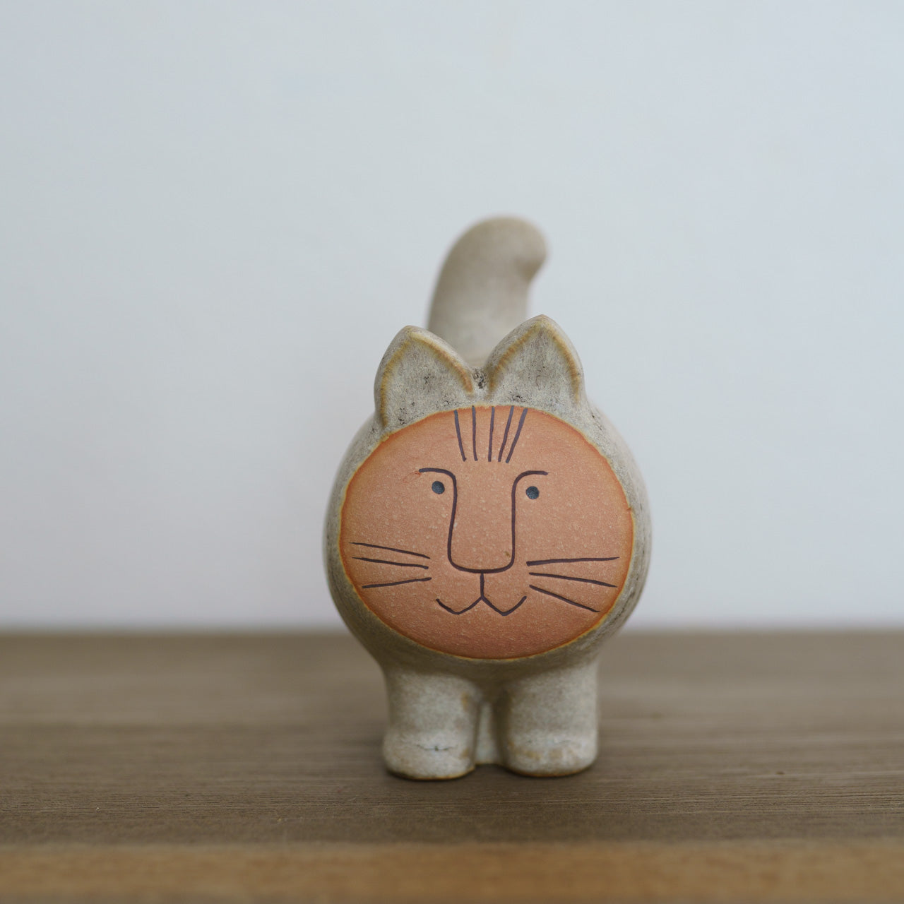 新品未使用 リサラーソン ディエチキャット グレー ブラウン 2体セット