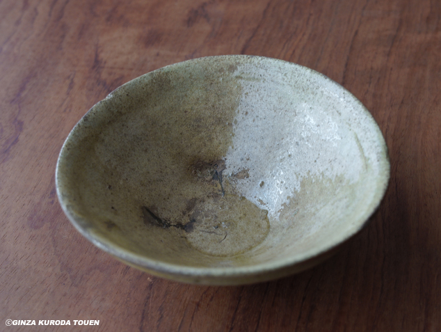 古陶磁] 古瀬戸灰釉平碗 | 銀座 黒田陶苑