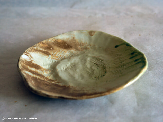 鯉江良二 オリベ英詩文鉢 | 銀座 黒田陶苑