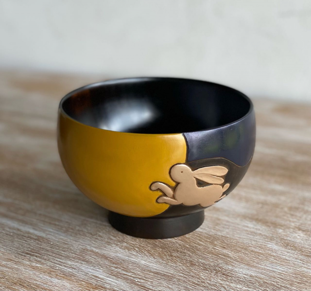 川添日記おおぶり椀 草木彫漆器 川添日記おおぶり椀 草木彫漆器 【公式