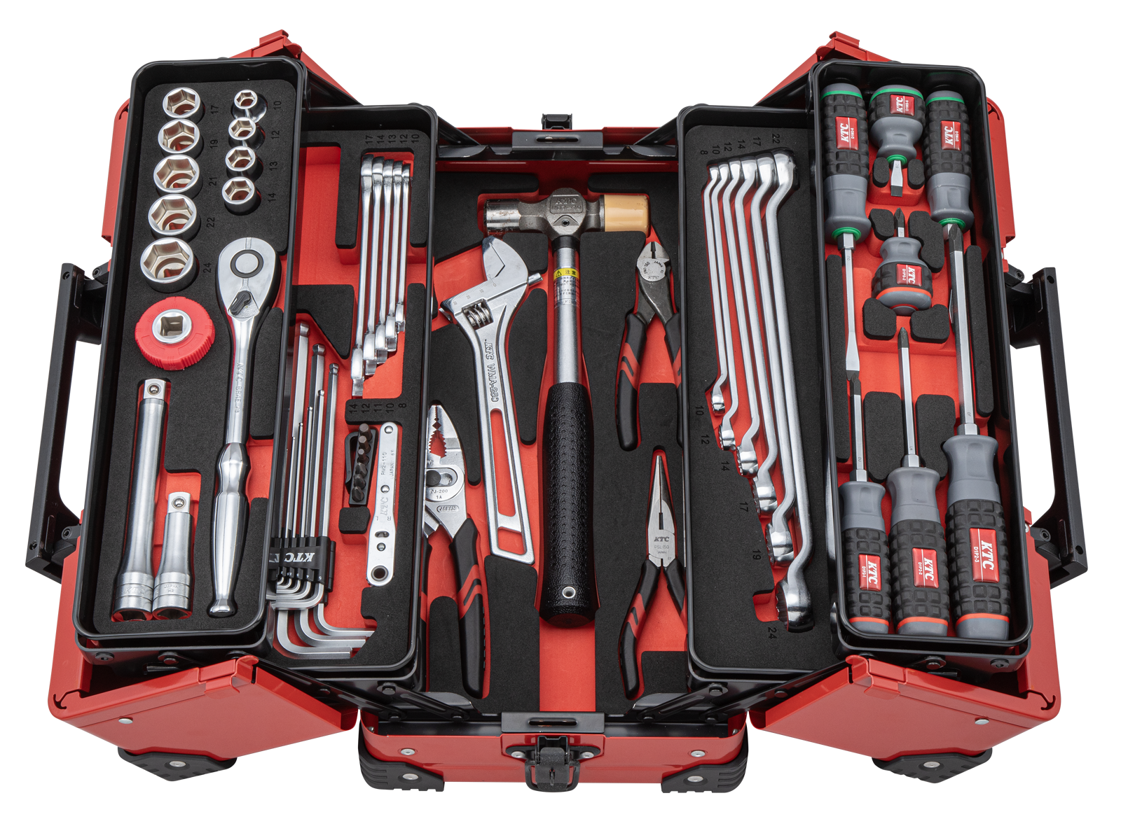 2025SKセール限定品】12.7sq.両開きメタルケースセット[52点] | KTC