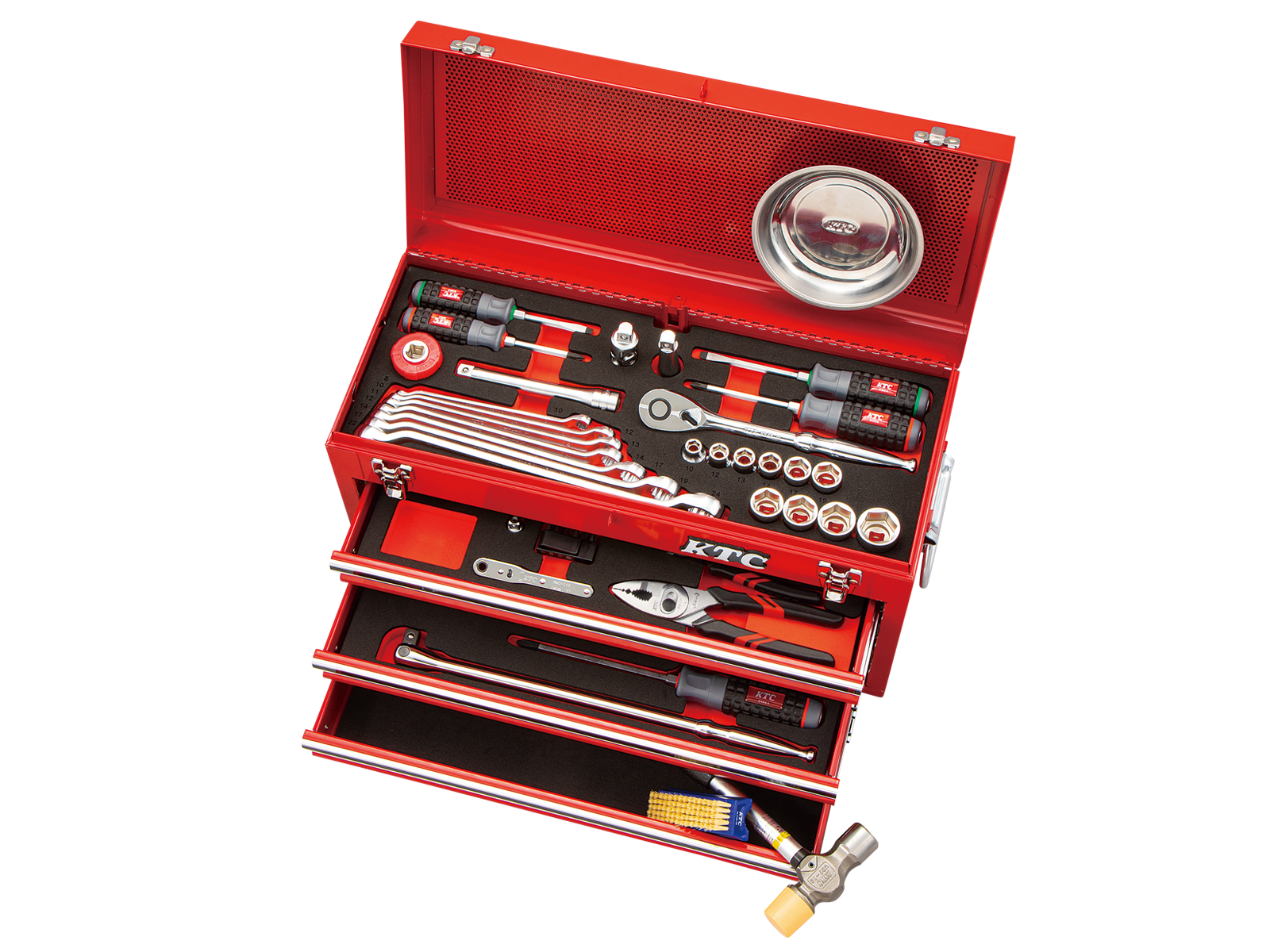 2022SKセール限定品】12.7sq.工具セット（チェスト）［60点］ | KTC