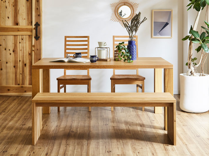 ダイニングテーブル 天然木「rinrin17」 ダイニングテーブル 天然木