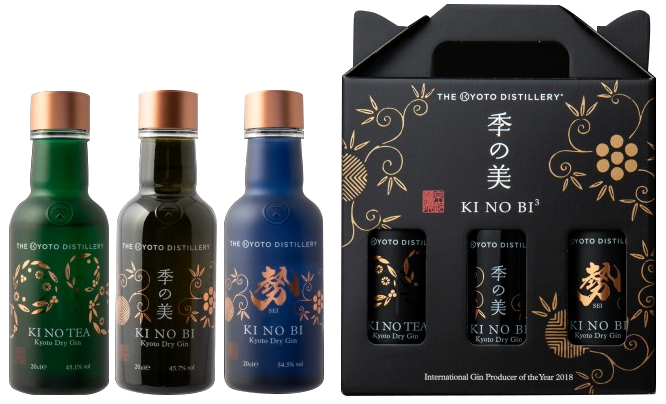季の美³ テイスティングセット｜商品一覧｜京都で生まれたジン蒸溜所