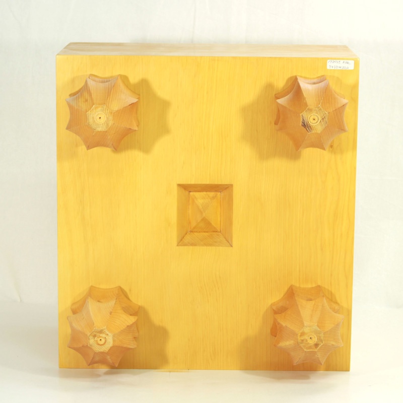 本榧脚付碁盤 7.4寸天地柾目 178035