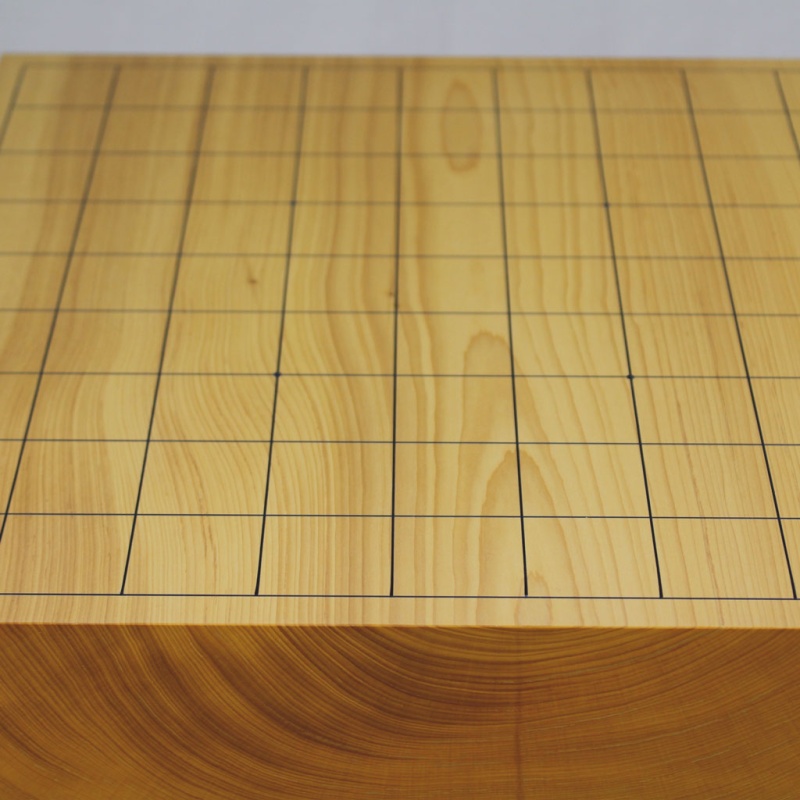 日本産】本榧脚付将棋盤 4寸板目 23Z261