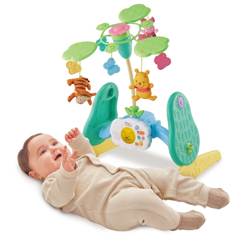 えらべる回転 6WAYジムにへんしんメリー プラス くまのプーさん