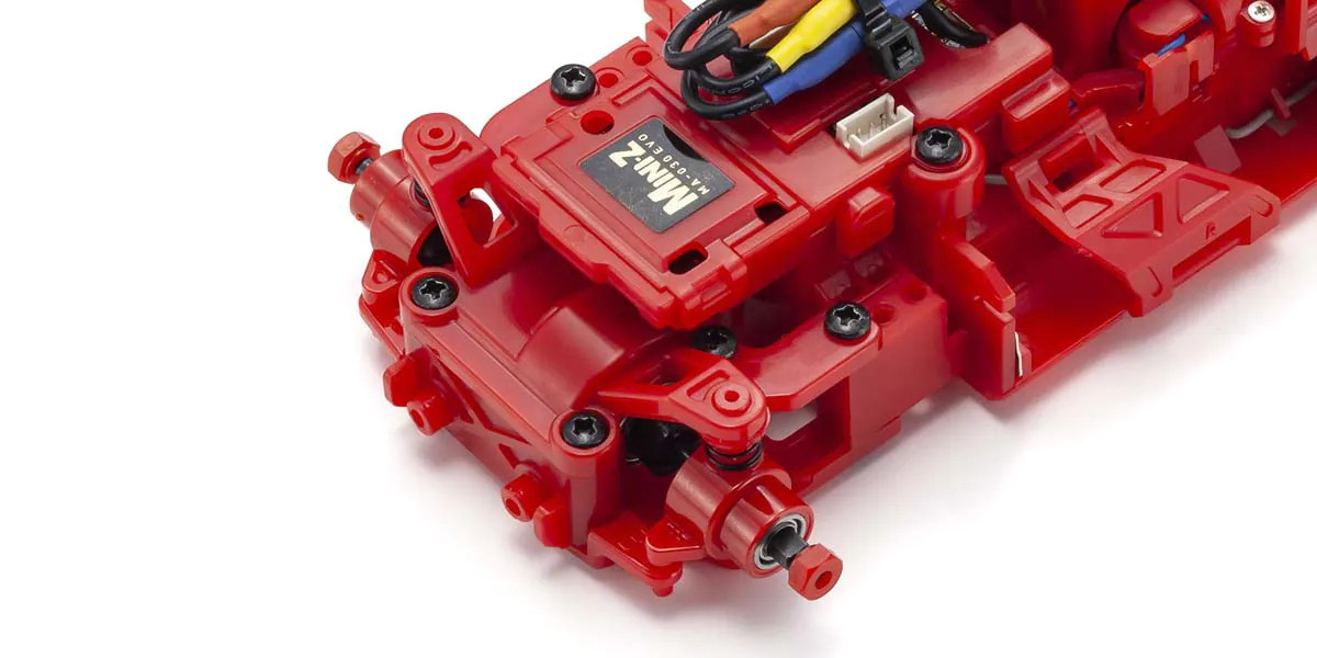 MINI-Z AWD MHS／ASF2.4GHz System MA-030EVO Chassis Set Red Limited