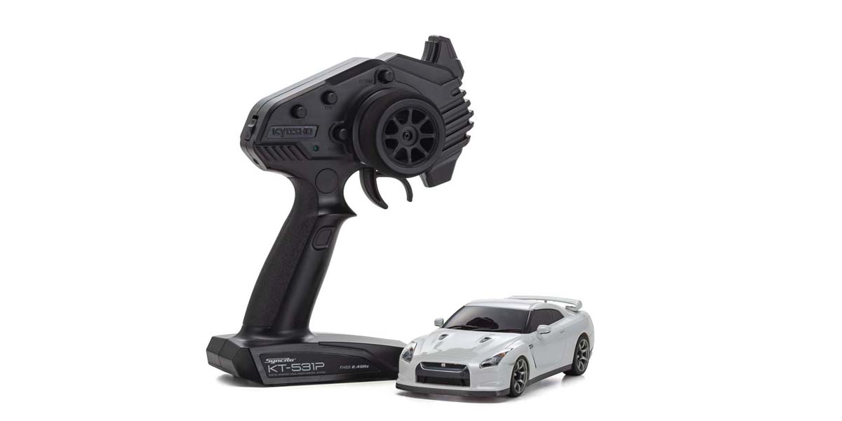 MINI-Z AWD NISSAN GT-R R35 White Pearl 32628PW - KYOSHO RC