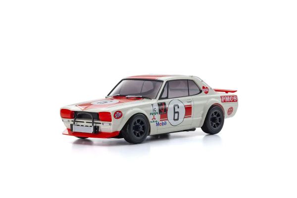 MINI-Z AWD NISSAN SKYLINE 2000GT-R (KPGC10) Racing 1972 #6 Red
