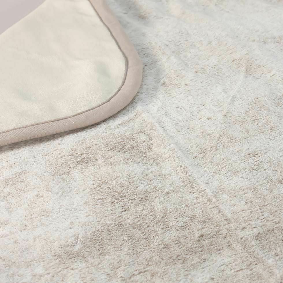 ラビットファー調電気掛敷毛布188×120cmKDK-75251R | コイズミ