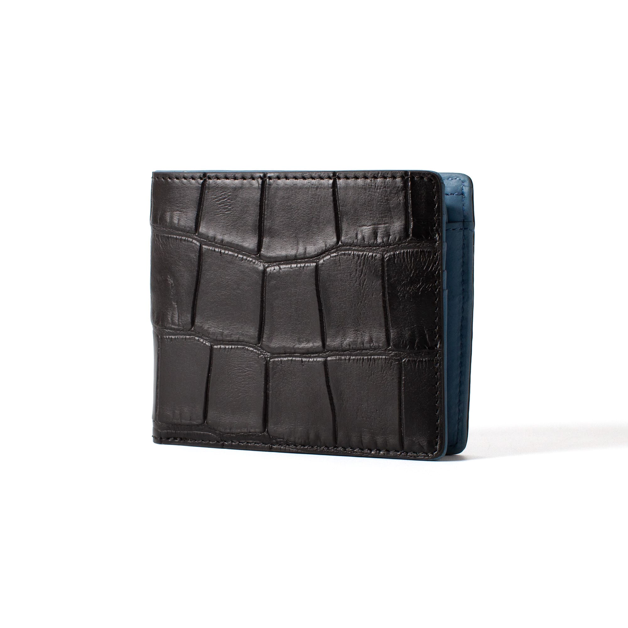 公式】 レザークラフトカンパニー 二つ折りウォレット Sebek ワニ革