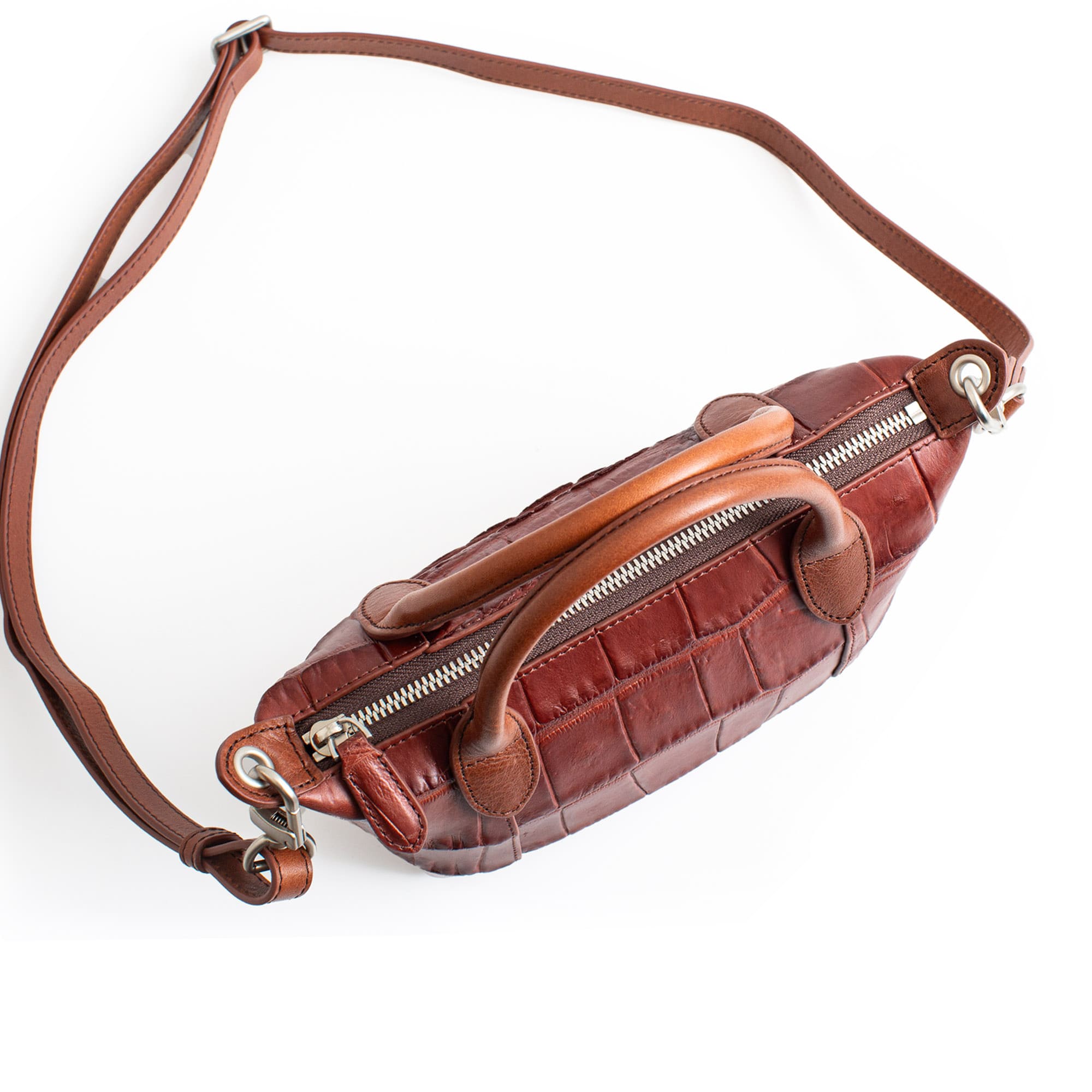 極美品】BROOKS BROTHERS サスペンダー 真鍮 本革 ボルドー ベルト