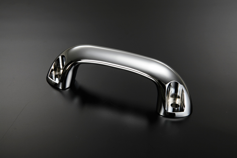 Aピラーアシストグリップ アルミ削り出し 2P -30系/20系 アルファード