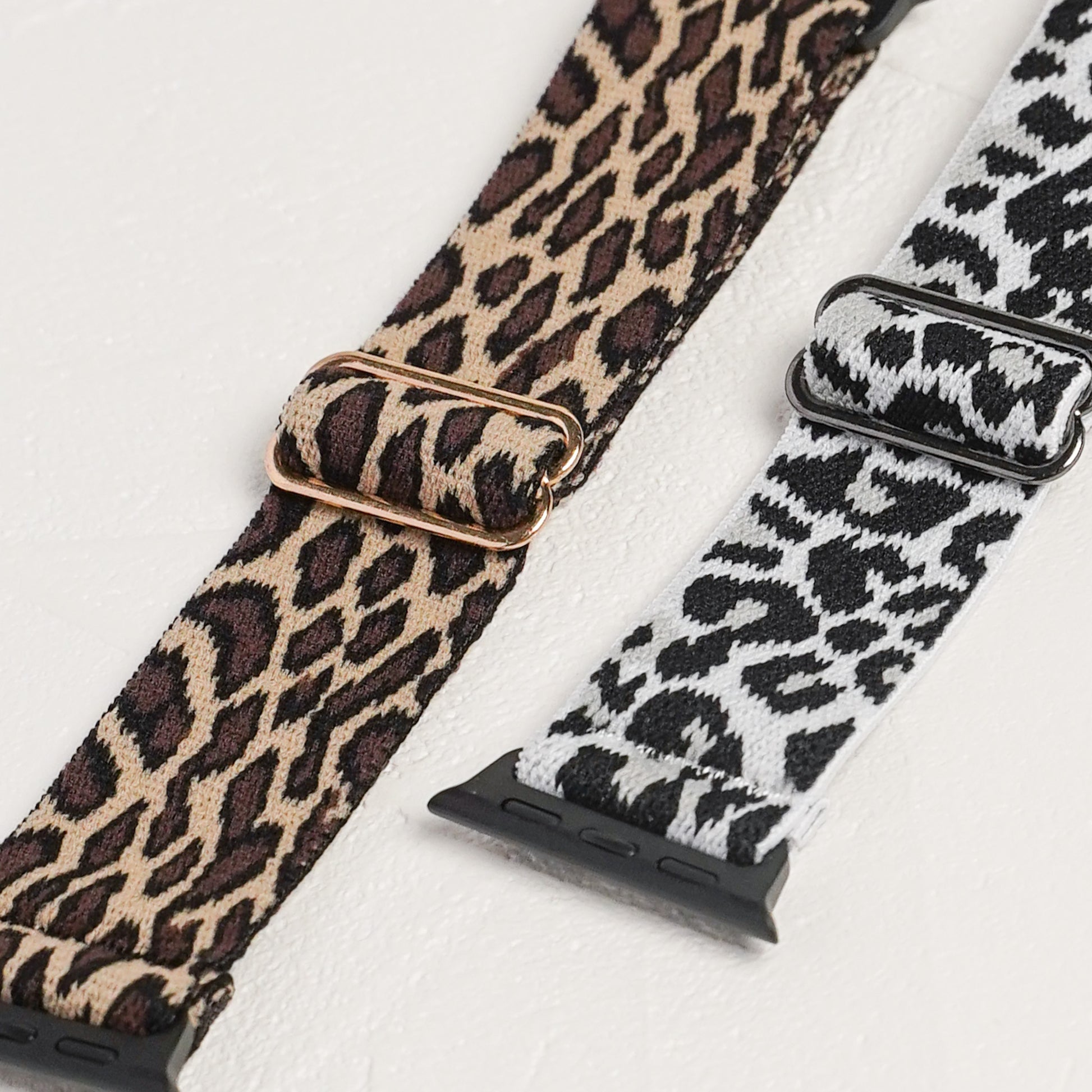 ナイロン レオパード アニマル アップルウォッチバンド ヒョウ柄 Apple