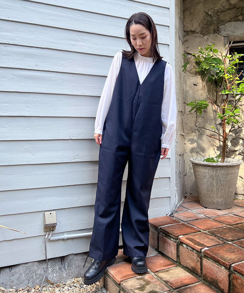 Vネックサロペット — LA MARINE FRANCAISE