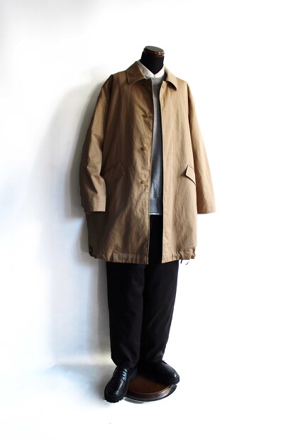 Still by hand ライナー付きステンカラーコート CS03214 [Lampa]