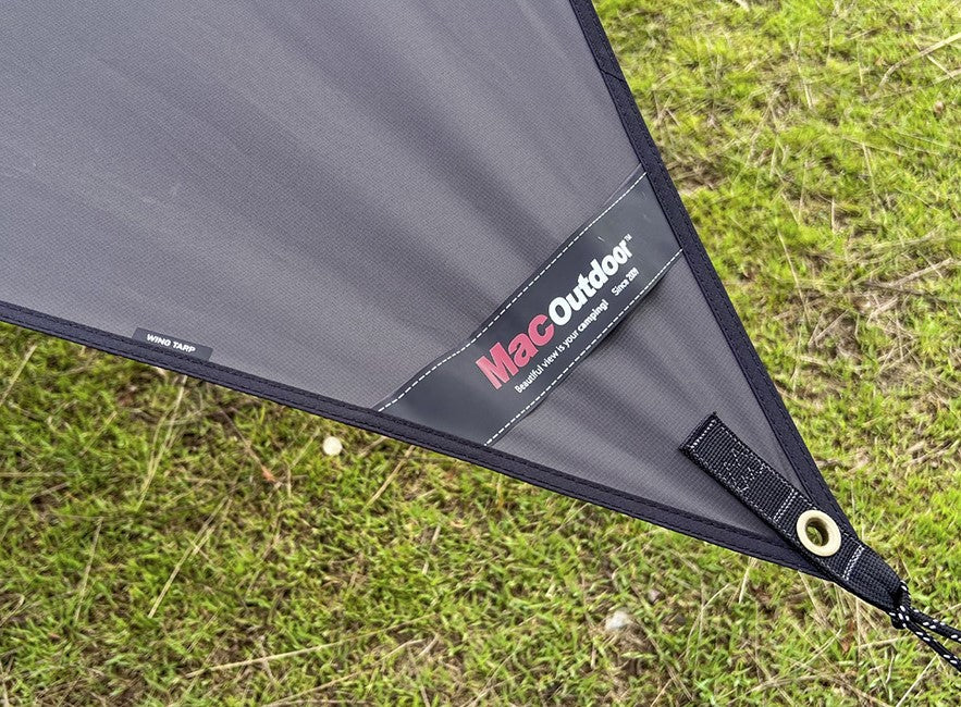MacOne Wing Tarp charcoal – Black Label