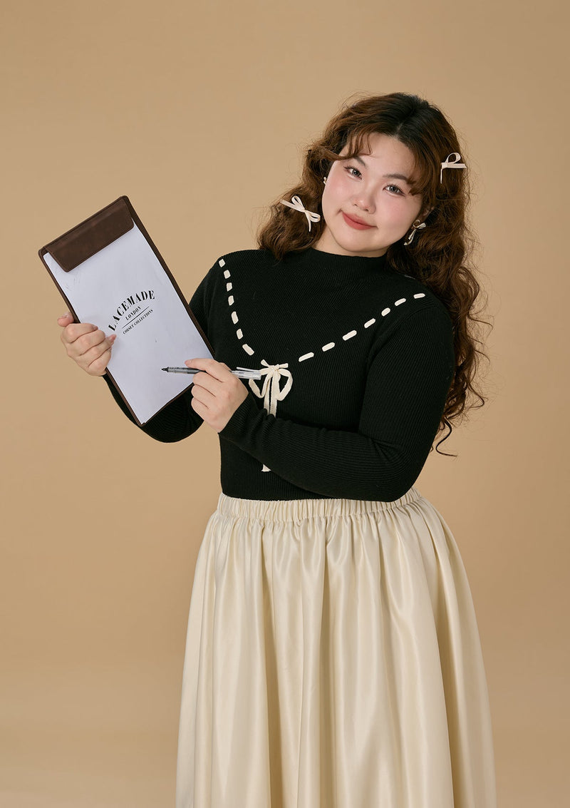 ベリー郵便局」ニットキャミソール大きいサイズ