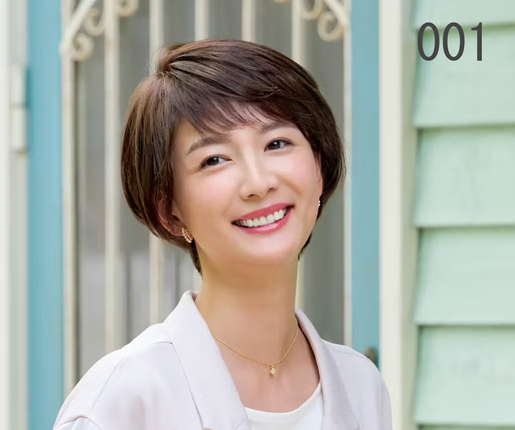 ショート:セミオーダーウィッグ 019:ナチュラルな外ハネで若々しく