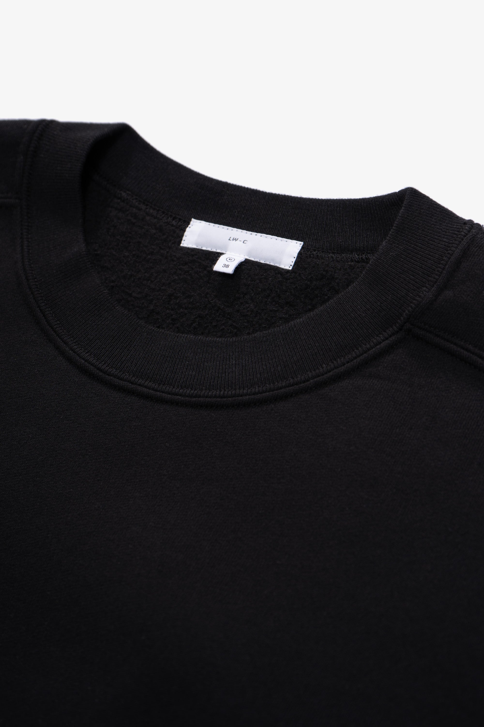 MINI CREWNECK - BLACK – LADY WHITE CO.