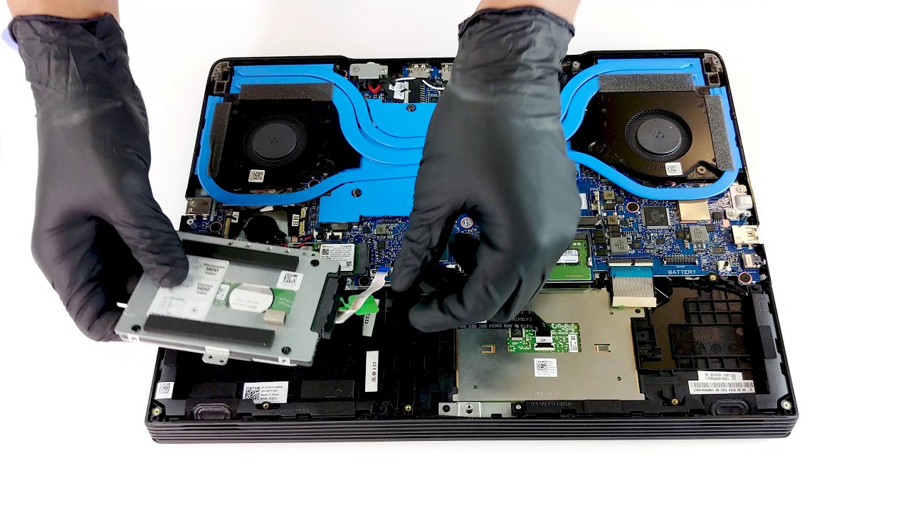 Inside Dell G5 15 5590 - disassembly and upgrade options