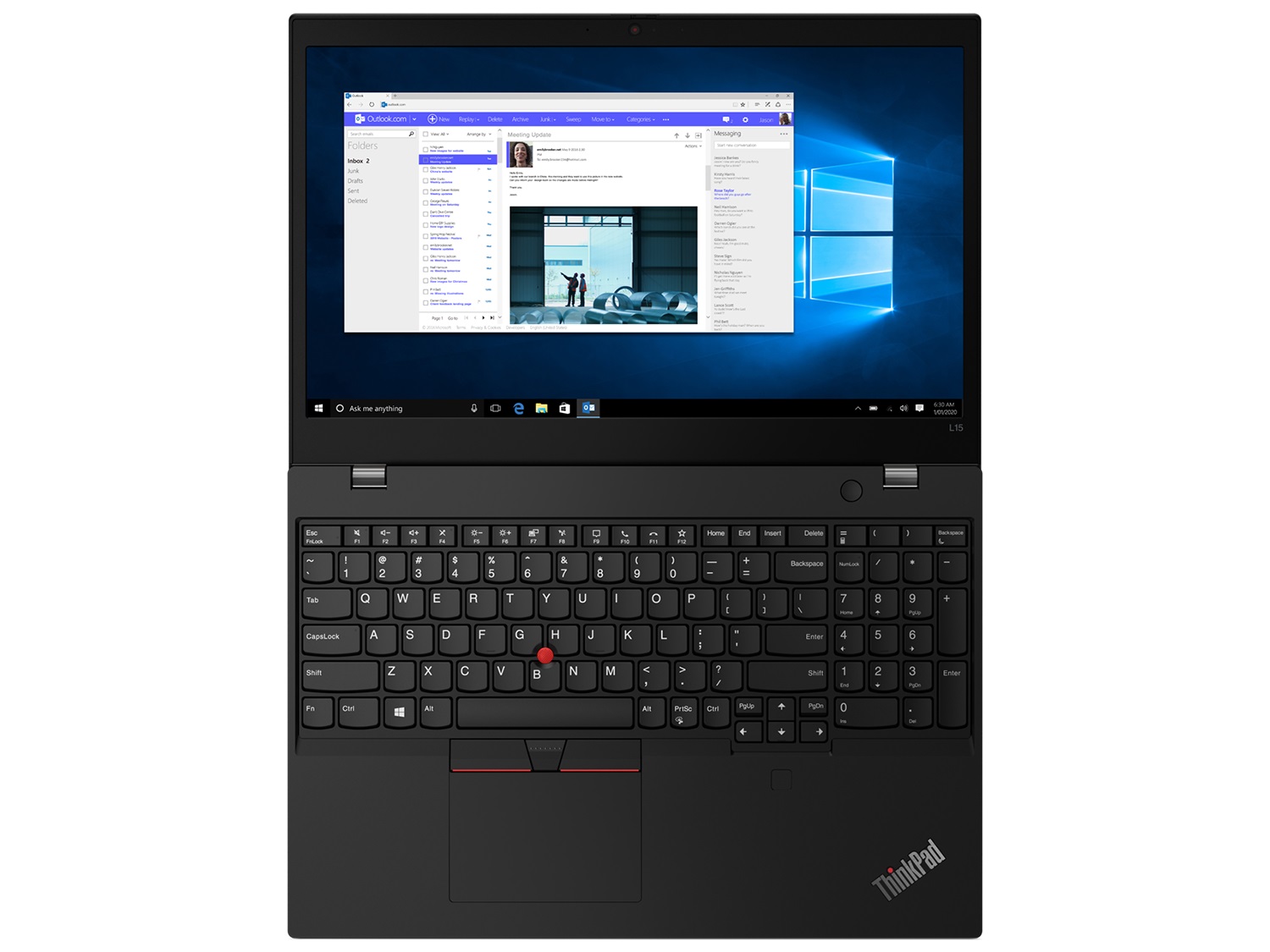 Lenovo ThinkPad L15 Gen 1 (AMD) - Specs, Tests, and Prices