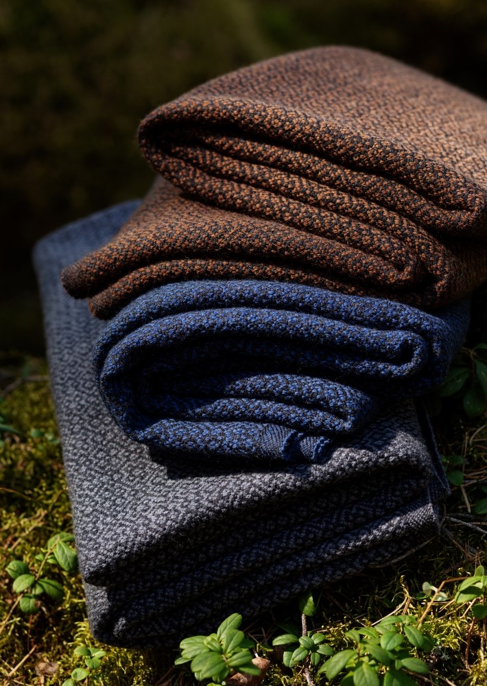 KOLI blanket 135x170cm+fringes – LAPUAN KANKURIT（ラプアンカンクリ）